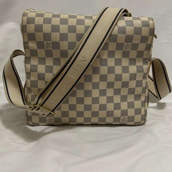 Louis Vuitton Handbags - Louis Vuitton Damier Azur Naviglio Messenger & Crossbody Bag